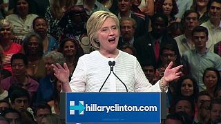 هيلاري كلينتون أول إمرأة تصل إلى الانتخابات الرئاسية