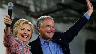 Hillary Clinton geht mit Tim Kaine ins Rennen ums Weiße Haus