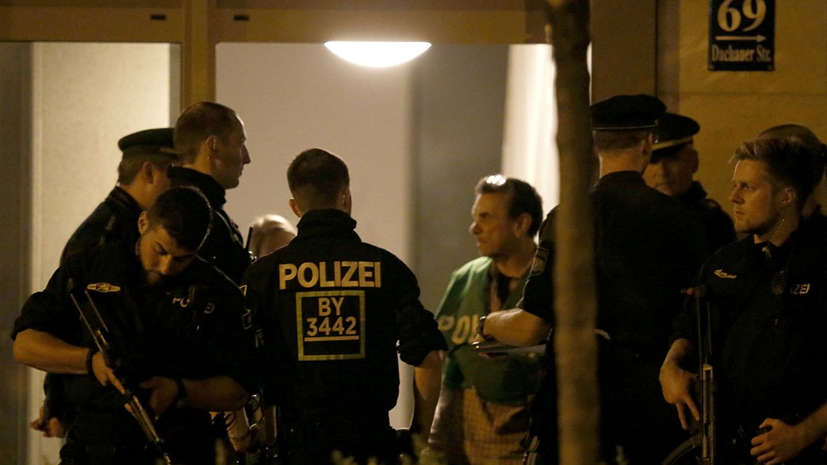 Police raid Munich apartment