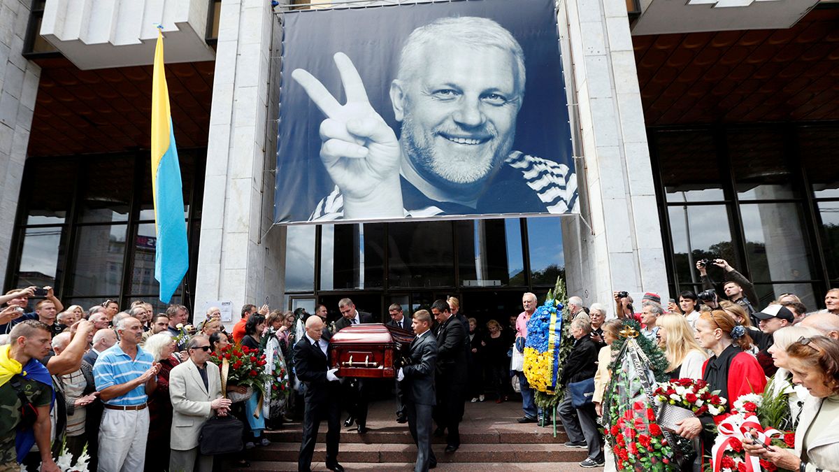 Minsk enterra jornalista "dissidente" assassinado na Ucrânia