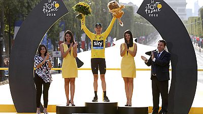 Крис Фрум в 3-й раз выиграл "Тур де Франс"