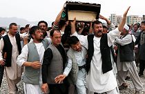First burials for victims of Kabul suicide attack