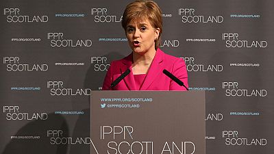 Scotland's Sturgeon wants independence vote to remain an option