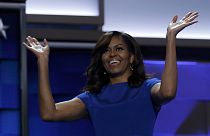 Érzelmes és személyes hangú beszédben támogatta Michelle Obama Hillary Clintont