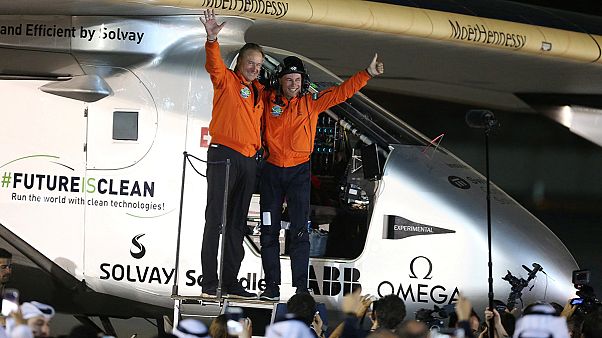 Piccard: "Hemos demostrado que era posible dar la vuelta al mundo en avión con energía solar" Piccard: "Hemos demostrado que era posible dar la vuelta al mundo en avión con energía solar"