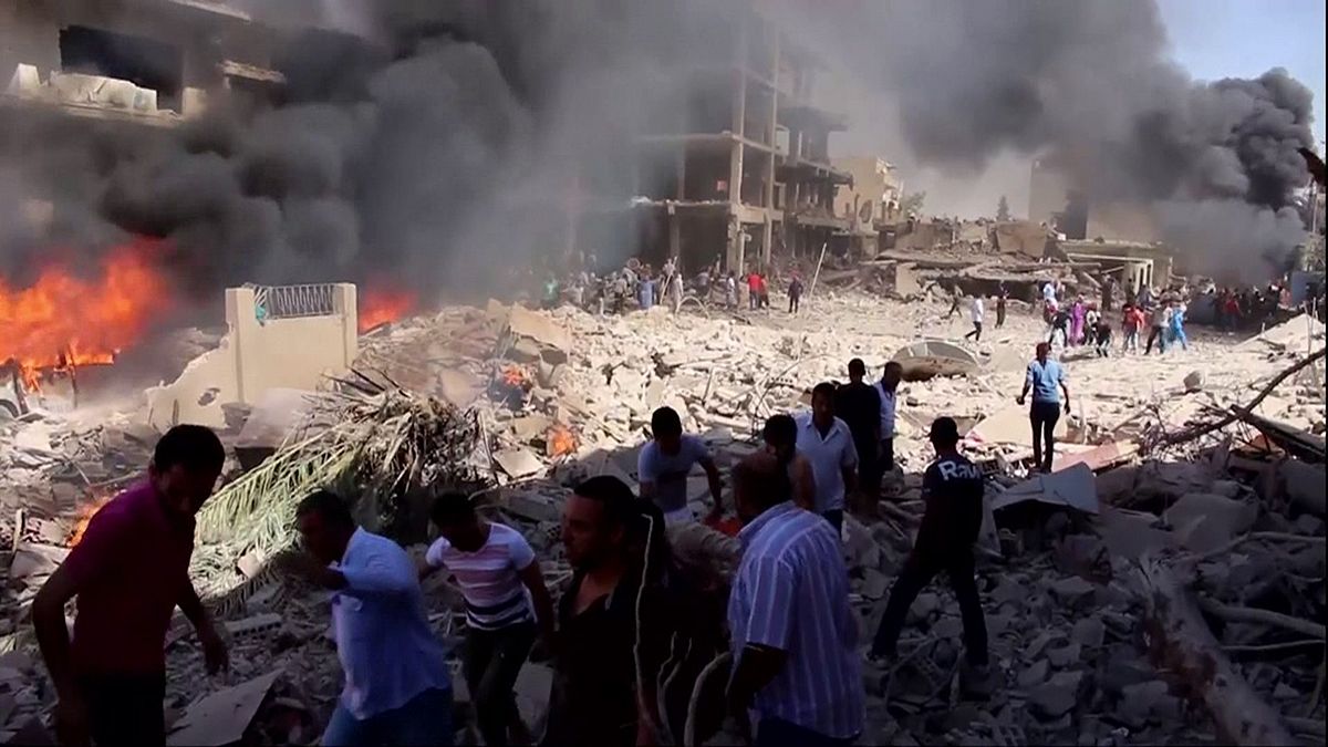 Vergeltungsschlag der IS-Miliz fordert in Syrien zahlreiche Opfer