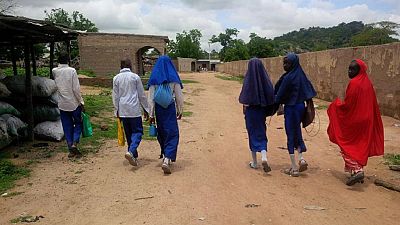[Photos] Nigeria: Chibok schools reopen under tight security