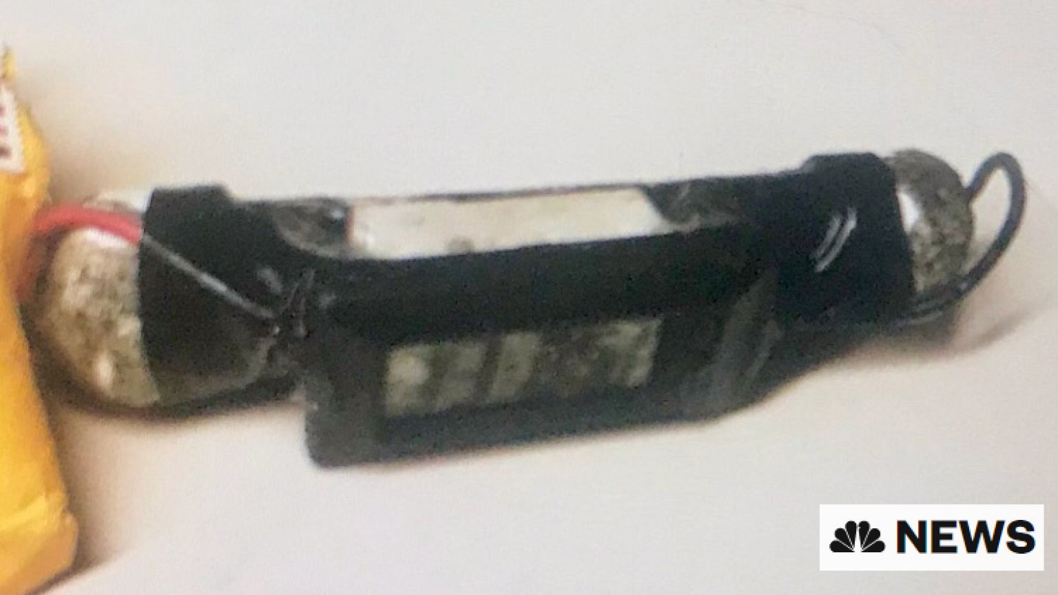 IMAGE: One of the suspected explosive devices
