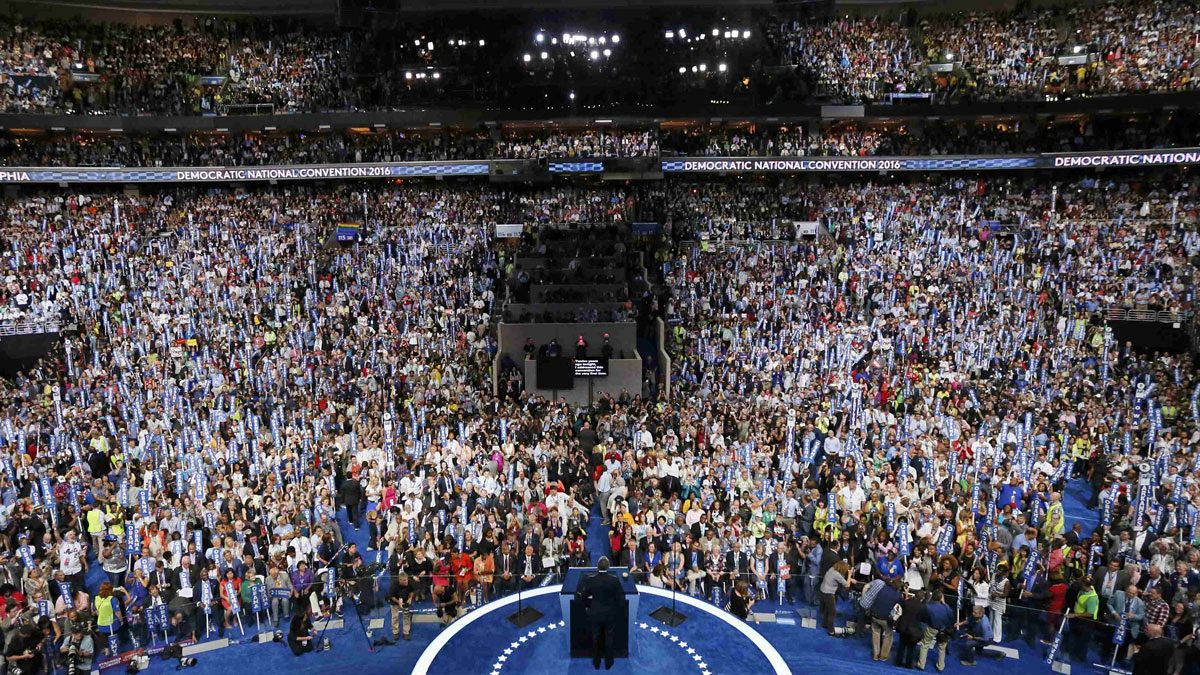 Parteitag in Philadelphia: "Clinton könnte Obama übertreffen"