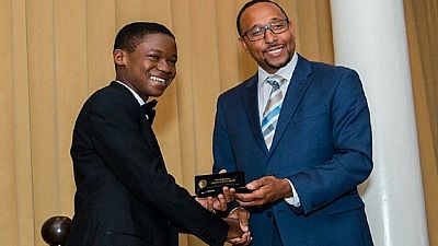 Young Ghanaian actor awarded with 'Key to City' of Worcester, Massachusetts