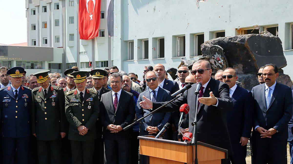 Ερντογάν: «Αντί η Δύση να εξυμνεί την Τουρκία στηρίζει τους πρωταίτιους»