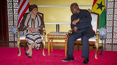 ECOWAS president Sirleaf visits Ghana, terrorism top of the agenda