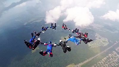Championnats du monde de parachutisme militaire à Moscou