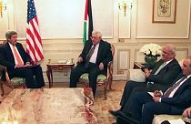 Nahost: Kerry, Ayrault und Abbas besprechen Friedensinitiative in Paris