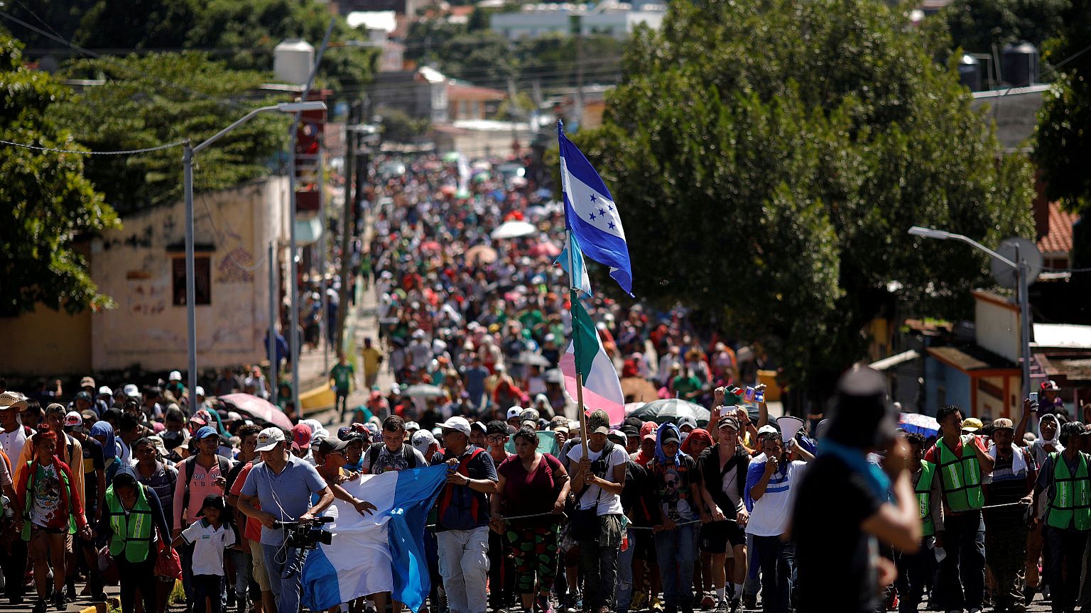 Image: Caravan reaches Tapachula
