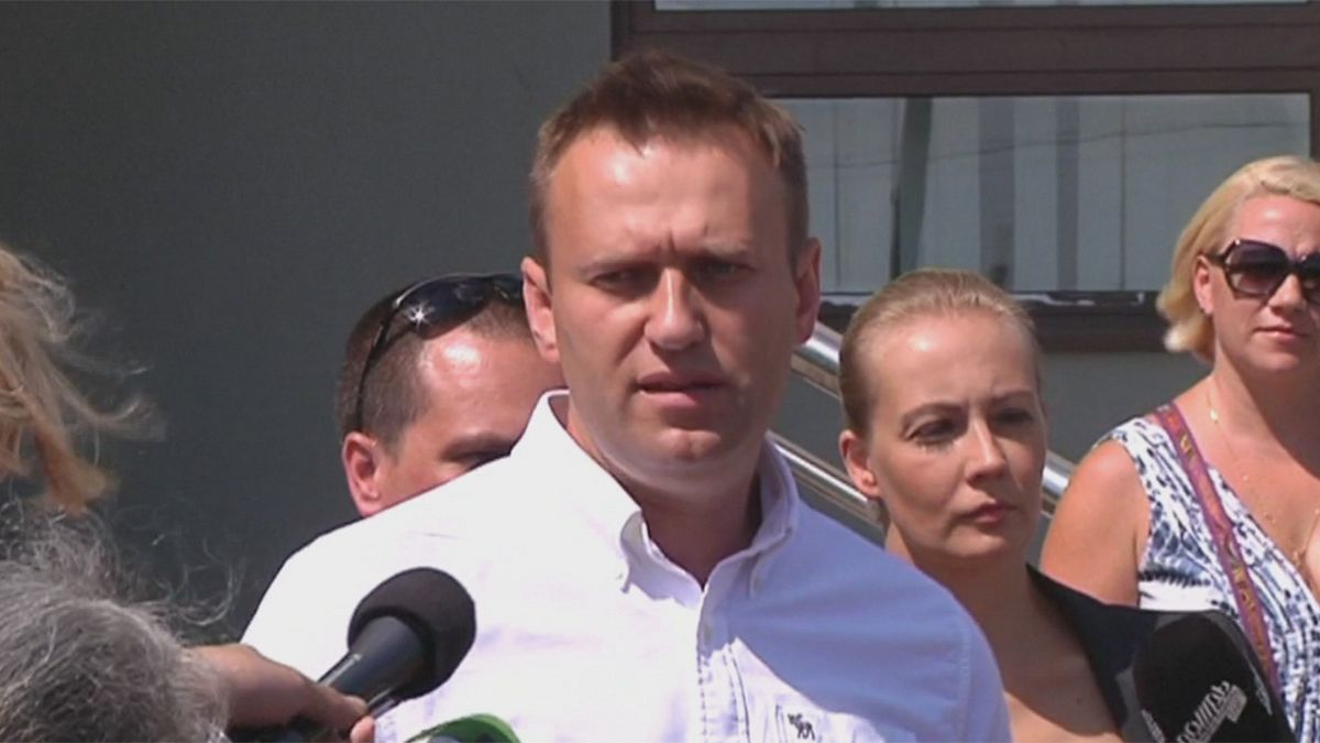 Russian opposition figure Navalny spared time behind bars