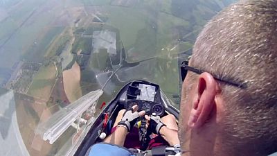 Impressive aerobatics in Hungary