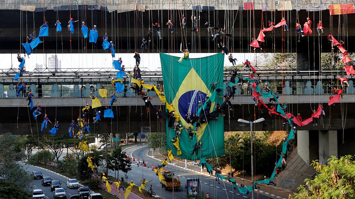 Olimpiyat Oyunları: Rio için Sao Paulo'da rekor denemesi