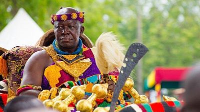 Royalty meets politics and literature as Ghana's Ashanti King speaks in UK