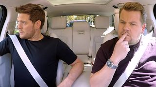 Michael buble James Corden Carpool karaoke