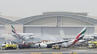 Passenger reactions to Emirates crash landing