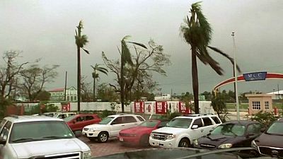 Tropical storm in Belize