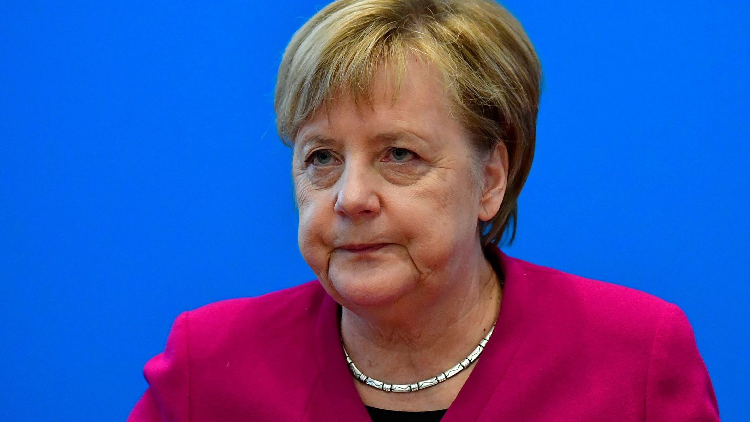 Image: German Chancellor and leader of the Christian Democratic Union Angel