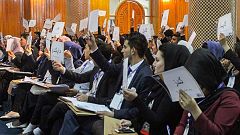 شبیه سازی سازمان ملل در افغانستان برای عبور از قدرت سنتی