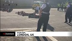 "Black Lives Matter": Demonstranten bringen Verkehr vor Heathrow zum stehen