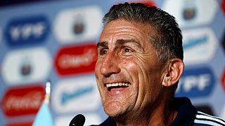 New Argentina boss Bauza presented to media