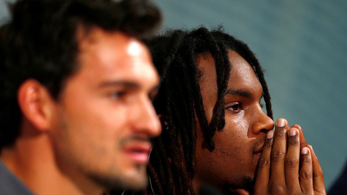 Hummels and Sanches unveiled at Bayern Munich