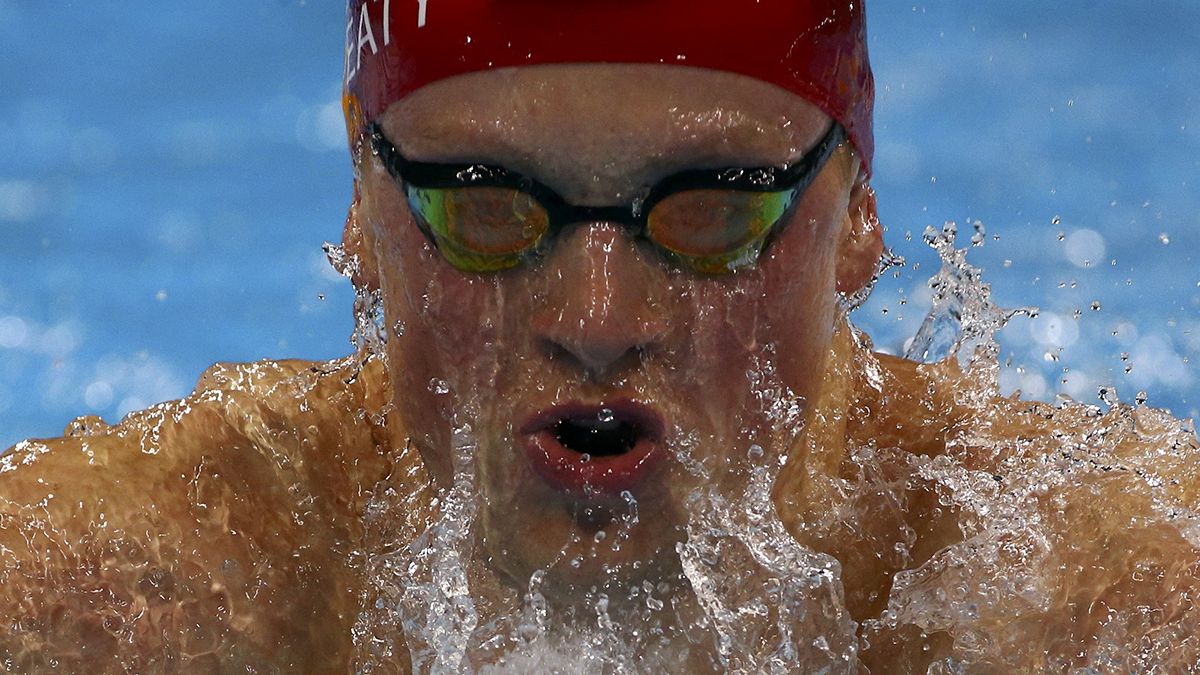 Britain's Adam Peaty sets world record in heats