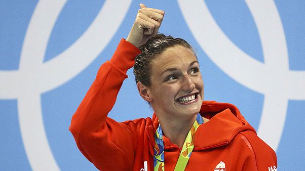 Hosszu schwimmt mit Weltrekord zu Gold Hosszu schwimmt mit Weltrekord zu Gold