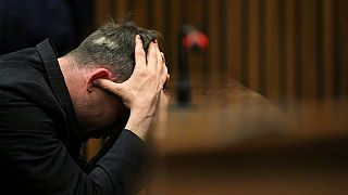 Oscar Pistorius taken to hospital for 'wrist injuries'