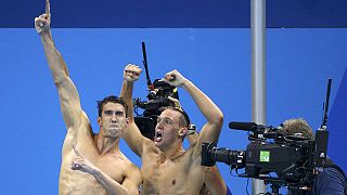 JO/Natation : 19e médaille d'or pour le géant Michael Phelps