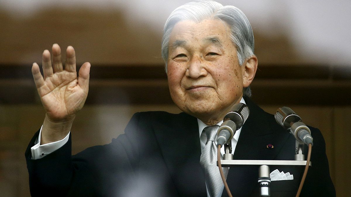 Japanese Emperor Akihito hints at wish to step down because of old age