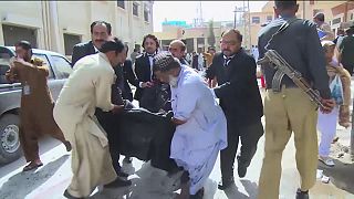 Bomb rips through hospital emergency ward in Quetta, Pakistan