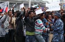Ethiopian security forces kill scores of people in weekend of protests