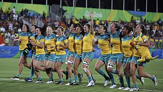 Australia wins gold in women's rugby sevens at Rio