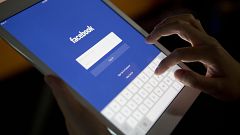 The Facebook application on an iPad.