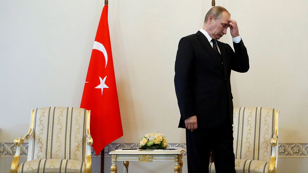 Vladimir Putin Erdogan I Beklerken Euronews