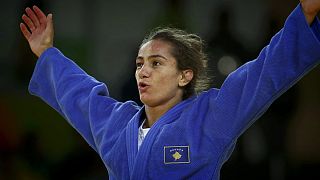 Büszke a sikerére Koszovó első olimpiai bajnoka