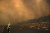 Wildfires in Provence in southern France force thousands to evacuate homes