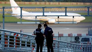 Bomb alert planes land safely at Brussels airport