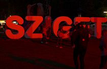 Rain not deterring festival-goers as Budapest's Sziget opens its doors