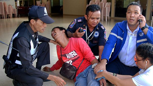 Explosions rip across Thailand, killing at least four Explosions rip across Thailand, killing at least four