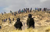 Bolivien: Polizei geht gegen protestierende Bergarbeiter vor