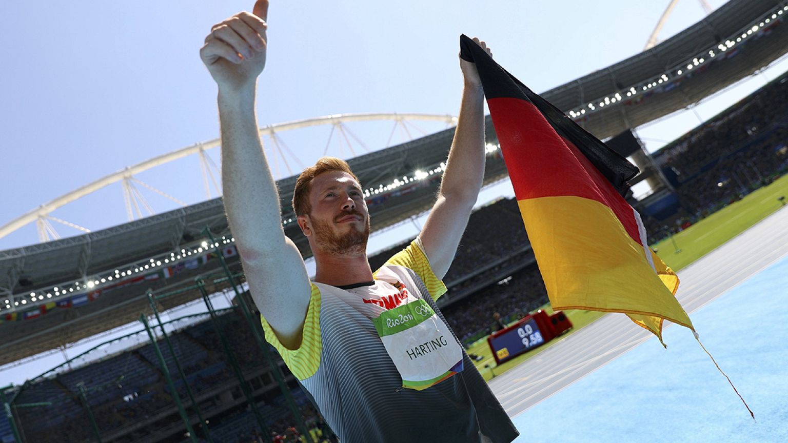 Diskus-Gold, Hymne und Hexenschuss: die Harting-Brüder-Story