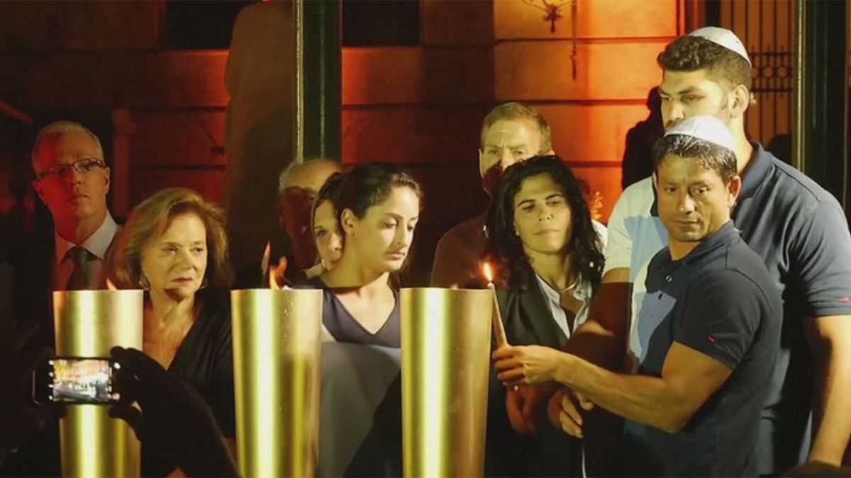 A müncheni olimpia izraeli áldozataira emlékeztek Rióban