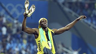 Usain Bolt 100 metre erkeklerde 'üst üste üçüncü kez' olimpiyat şampiyonu!